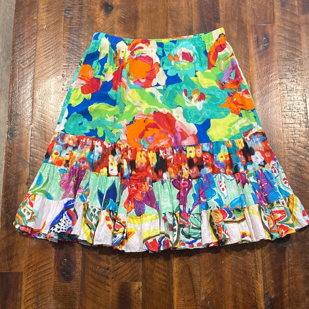 Jams World Bloom Royal Hattie beach skirt XS